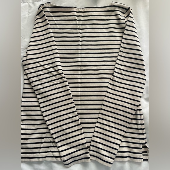 J.Crew Factory long sleeve boatneck tee - Picture 4 of 5